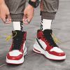 New trend fashion all cushion men's shoes high top board shoes basketball sneakers men's fashion shoes