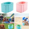 1pc Portable Folding Toilet Urinal For Camping Travel